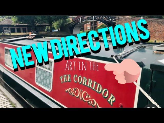 New directions | NARROWBOAT dwelling artists #narrowboat #boatlife #boatlife