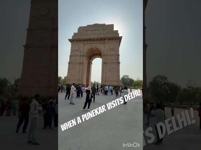 When punekar visits delhi #minivlog #dailyvlogs #pune #delhi #travel #airports