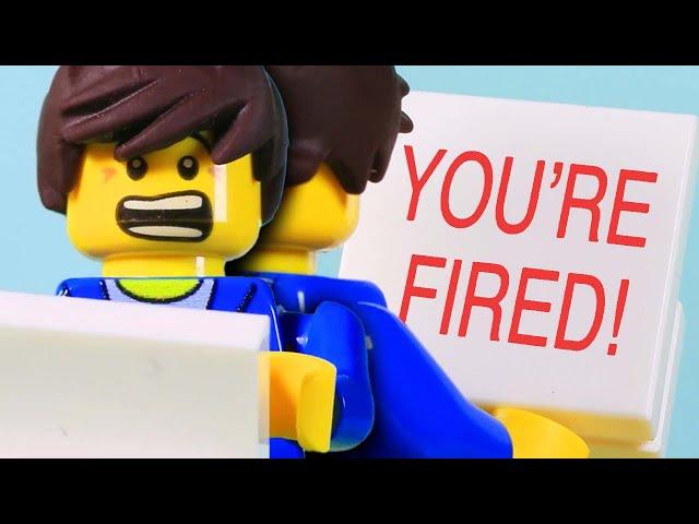 LEGO Billy Bricks Gets FIRED! | STOP MOTION LEGO | Final Episode! S07E09 | Billy Bricks