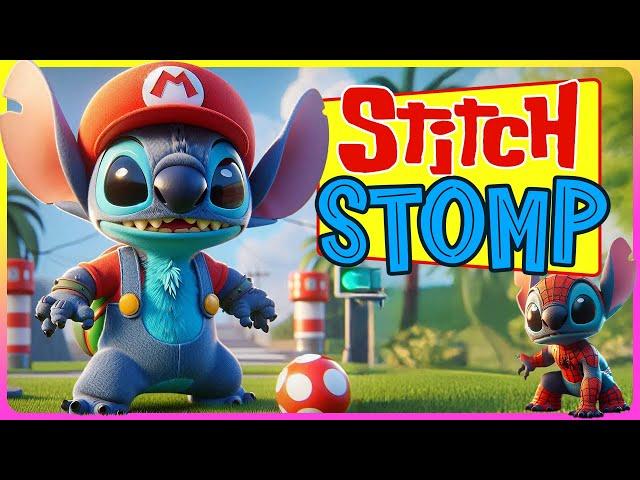 ️ Stitch Costume Stomp ️ Brain Break for Kids ️ Just Dance ️ Danny GoNoodle