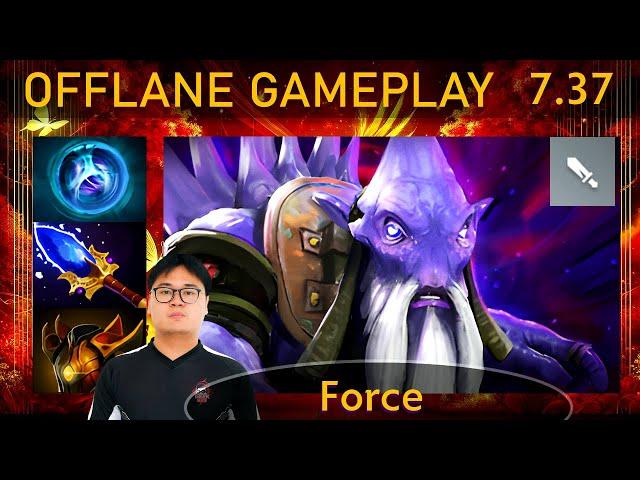  7.37 Force Dark Seer |KDA - 40 KP - 87%| New patch Offlane Gameplay - Dota 2 Top MMR