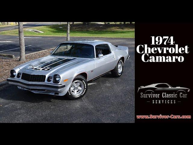 1974 Chevrolet Camaro Z28 350 for sale Tampa Florida Survivor Classic Cars