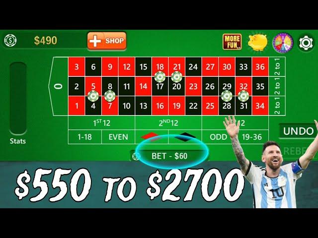  Roulette 100% Best Splits Betting Strategy to Win | Roulette Strategy to Win