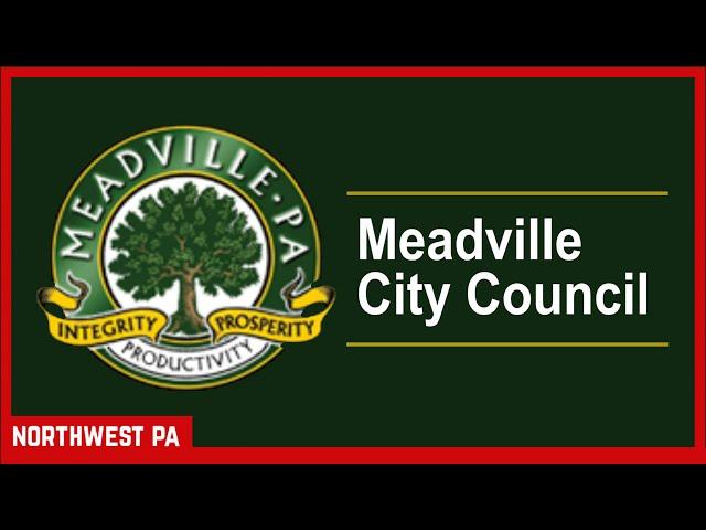 Meadville City Council (Nov 19, 2024)