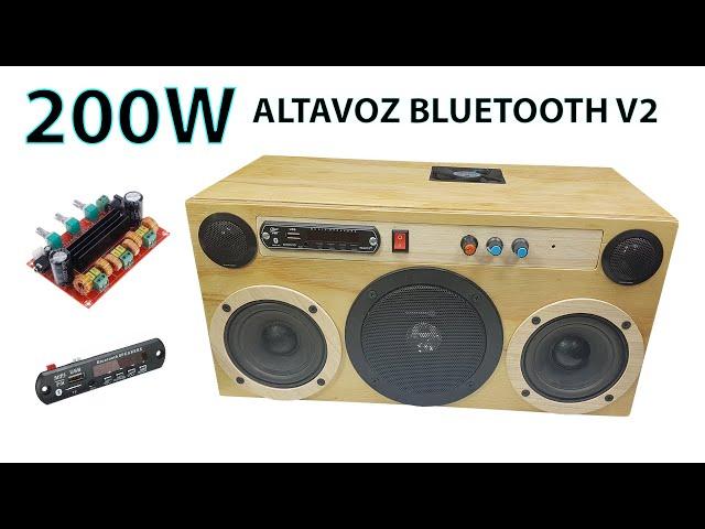 DIY Bluetooth Speaker, 4 Inch Mini Subwoofer