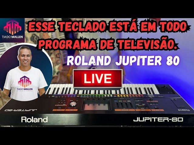 LIVE TIAGO MALLEN - ROLAND JUPITER 80  (TECLADO SENSACIONAL) #live #tecladistas  #louvores