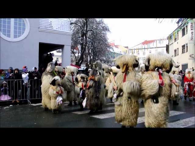 Kurentovanje - Carnival in Ptuj SLOVENIA 10 February 2013