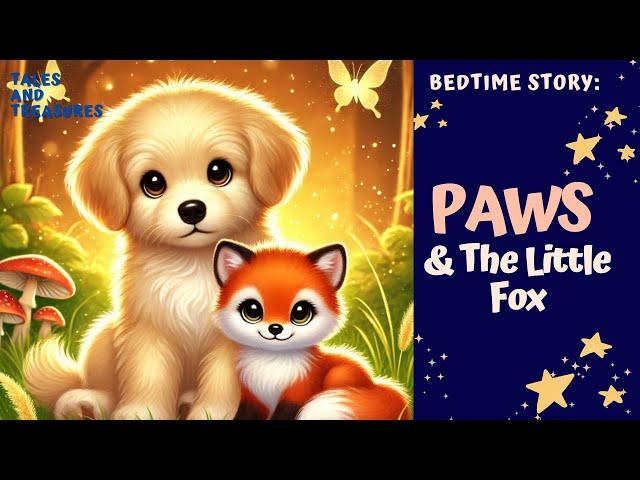 BEDTIME STORY: Paws & The Little FoxHelp Kids Fall Asleep FastRelaxing Sleep Story