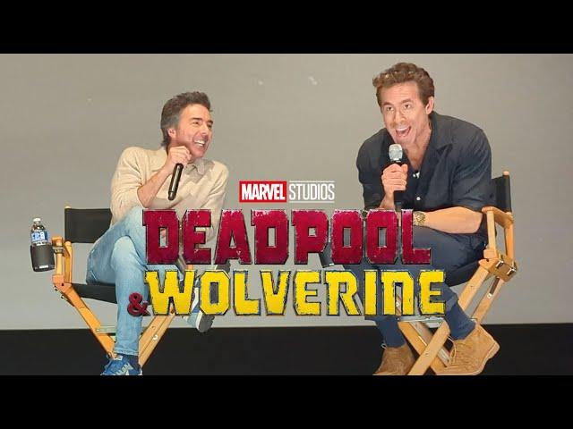 DEADPOOL & WOLVERINE Ryan Reynolds & Shawn Levy spoiler talk - November 3, 2024 4K