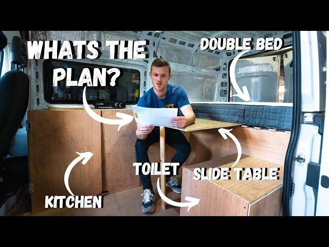 MY VAN DESIGN & LAYOUT | MWB Fiat Ducato Whats The Plan? - No Experience Van Build