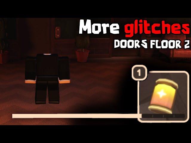 MORE GLITCHES in DOORS FLOOR 2... & Tricks