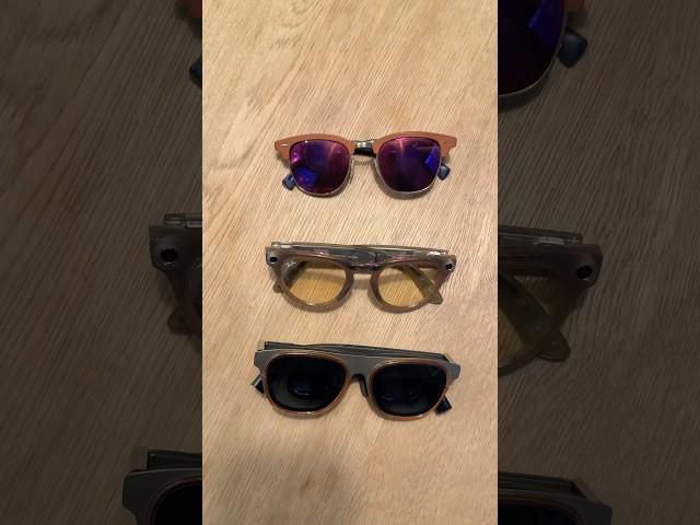 Xreal’s One Pro AR Glasses Size Comparison! They’re Compact! #shorts #xreal #arglasses #tech