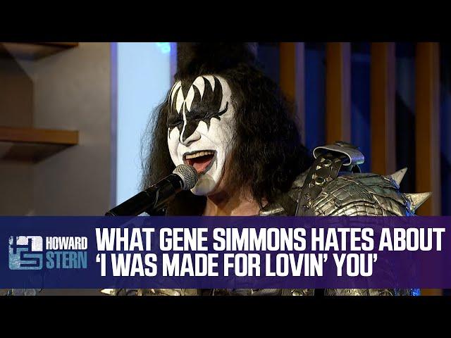 What Gene Simmons Hates About the KISS Hit “I Was Made for Lovin’ You”