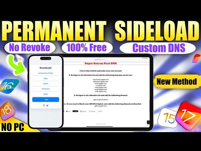 Sideload IPA Without Revokes : Build Your Anti-Revoke DNS