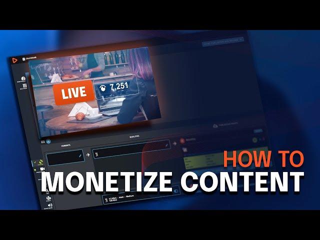 How to Monetize Content in LiveU Studio