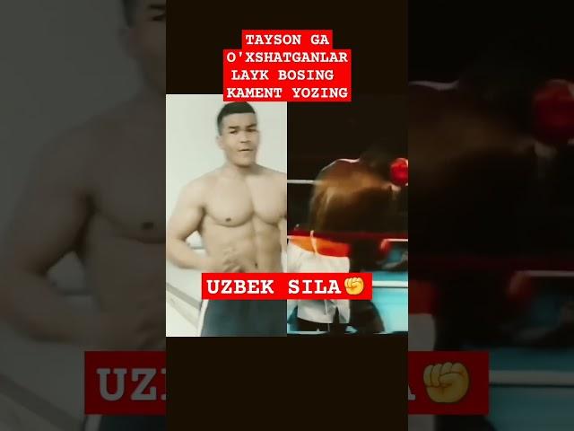 Uzbekski Tayson    #tayson #boks #boyka