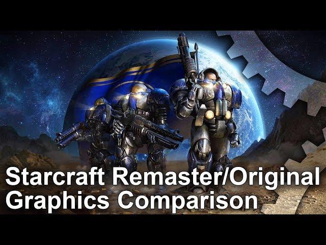 Starcraft Remastered vs Original Graphics Comparison