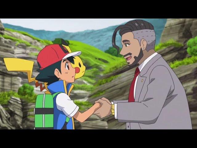 Pokemon Journeys Ash Meet's Chairman Rose