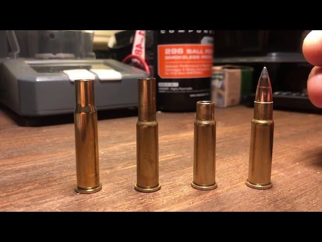 30 Caliber Herrett case forming