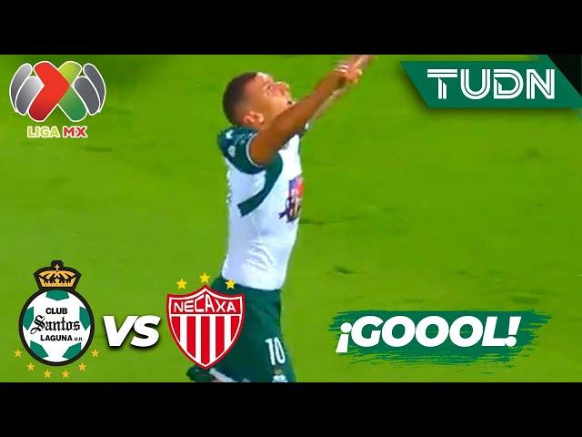 ¡GOLAZO! Fagúndez cerca a Santos | Santos 1-2 Necaxa | Liga Mx -AP2024 - J6 | TUDN