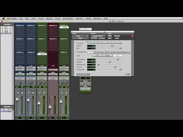 Pro Tools Tips & Tutorials: Busses and Aux Sends