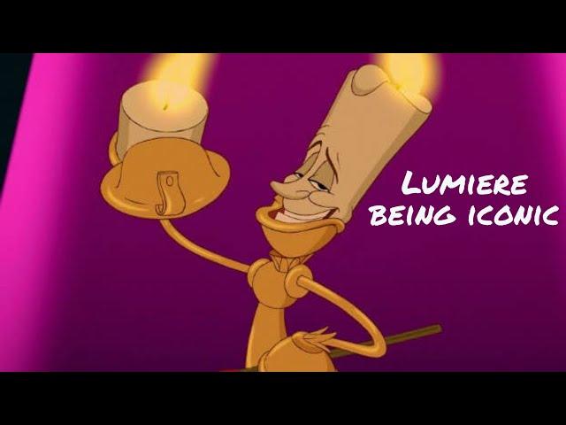 Lumiere Being the Best Disney Character for 3 Minutes Straight