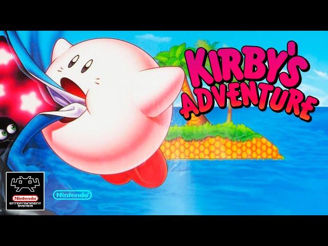 Kirby's Adventure - All Levels [Full Game Playthrough] [RetroArch NES]