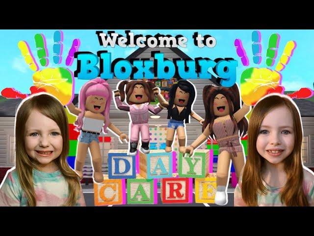 WELCOME TO BLOXBURG DAYCARE! LAILA & MELAINA ROLEPLAY (ROBLOX) RP