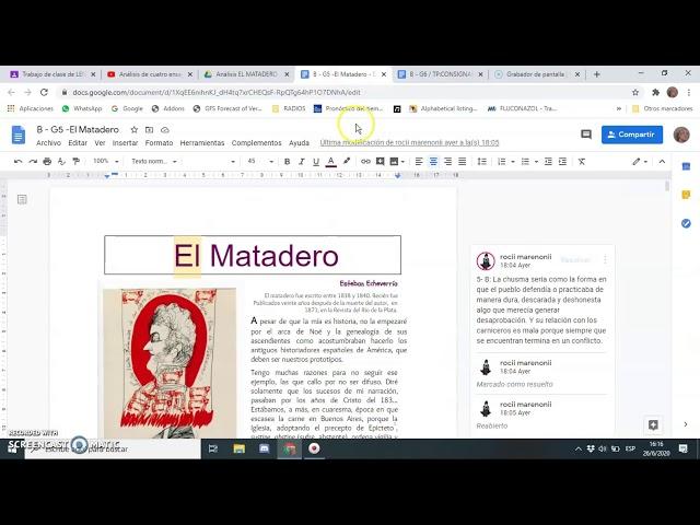 Aclaración sobre el uso de google drive