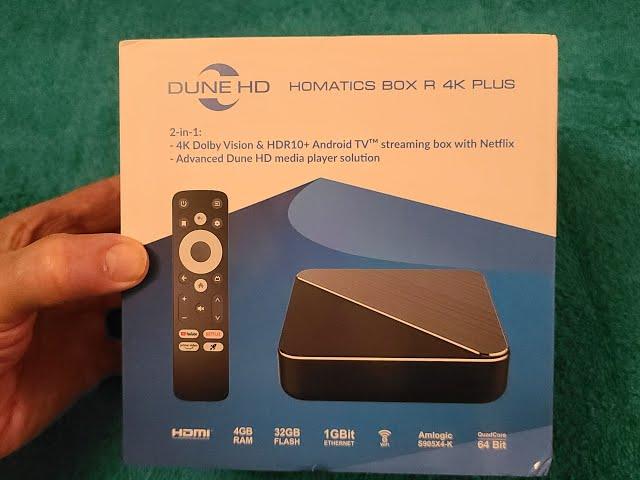 Dune HD Homatics Box R 4K Plus Review