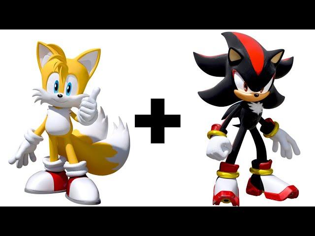 //-Random Sonic Character Fusion-// Tails the Fox + Shadow the Hedgehog