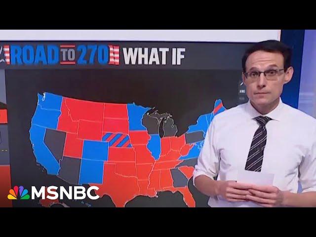 Vote counting schedules and bellwether blobs: Steve Kornacki previews Election Night expectations