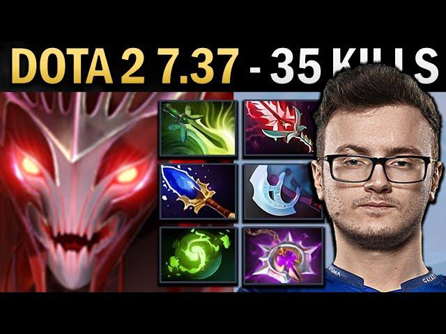 Spectre Gameplay Miracle with 35 Kills and Butterfly - Dota 2 7.37