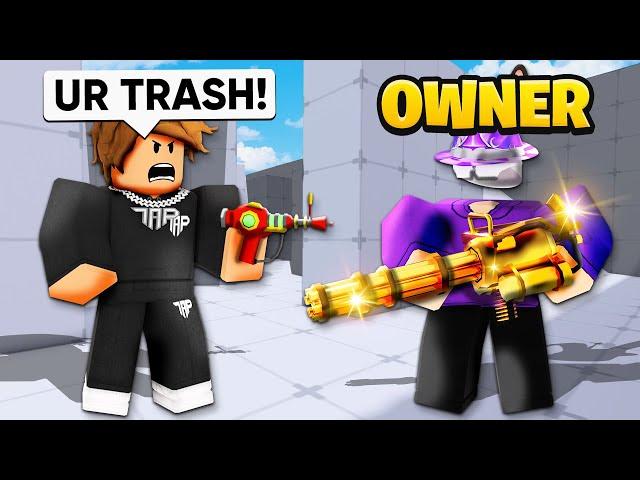 I 1v1'd THE OWNER of Roblox Rivals..