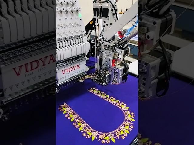 Beads computer embroidery machine sales and service 7569294754 #embroidery #fashion
