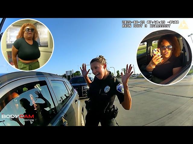 Police Give Rebellious Woman a Lesson She Won't Forget