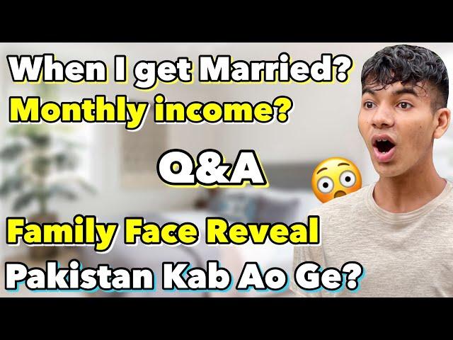 Family Face Reveal| 100K Special ￼Q&A 2024