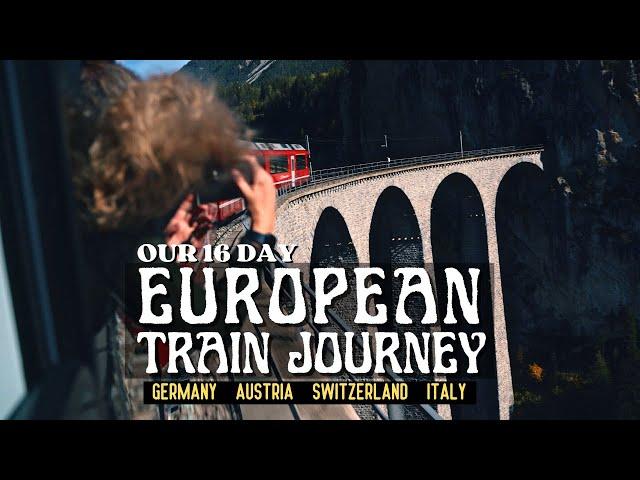 Our 16 Day European Train Journey // Travel Film