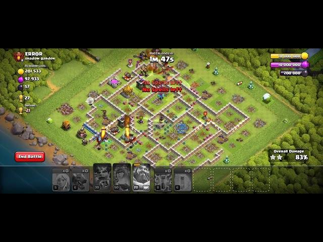 War Attack on Clash of clans | Amit Nishad.