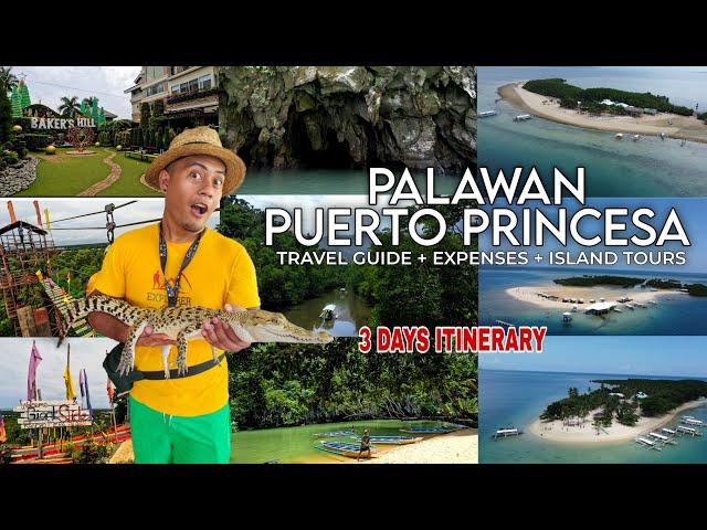 PUERTO PRINCESA PALAWAN | Guide and Expenses - Underground River + Honda Bay + City Tour (ENG SUB)