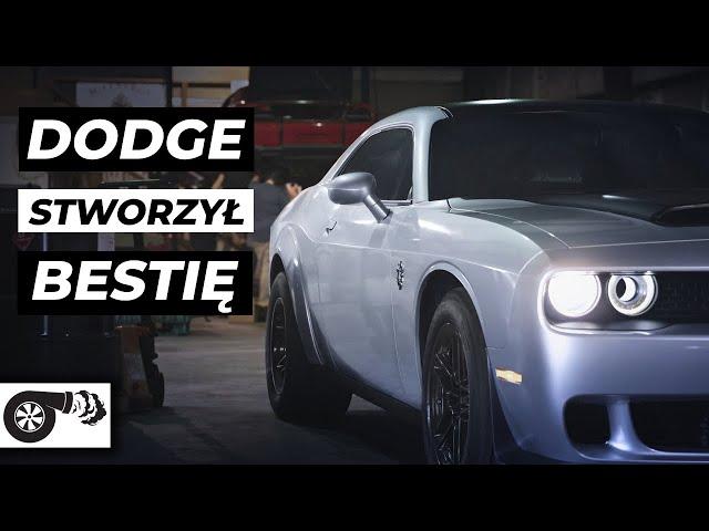 Dodge Demon 170 - przyspieszenie 1,66 sekundy do setki pokazuje innym miejsce w szeregu.