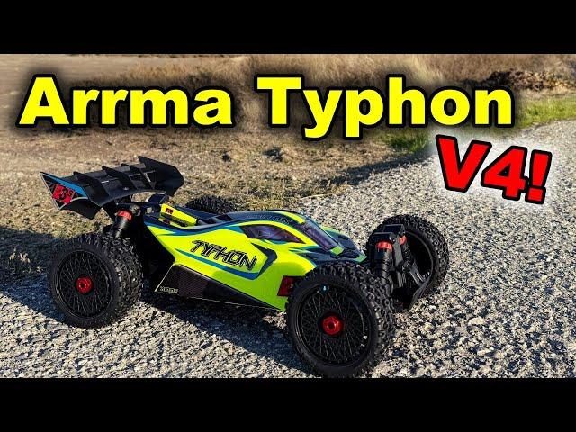 Arrma Typhon 223S BLX V4 Full Review - A Cheap, Fast, and FUN 1/8 RC Buggy!