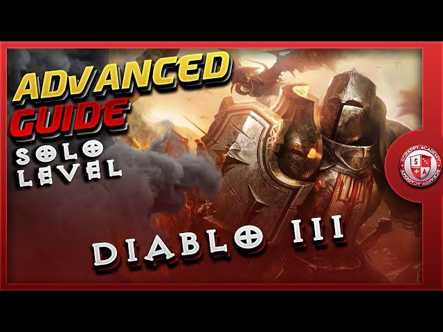 [Diablo 3] How to Solo Level Fast | 1-70 [Seasonal] Leveling Guide
