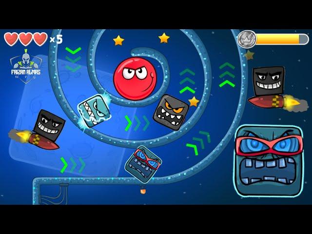 Red Ball 4 | Battle For The Moon All Levels (46-60) Boss Fight | FDG | Android Gameplay WFG