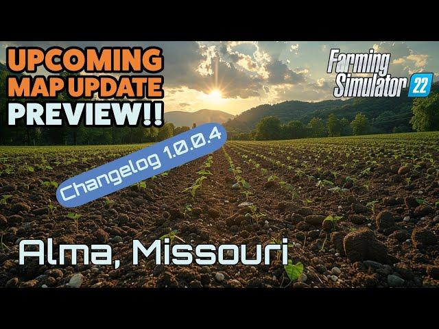 Alma Map Update Preview! | Farming Simulator