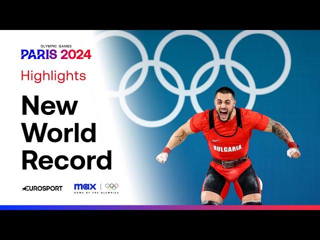 WORLD RECORD! ️‍️ | Karlos Nasar Makes History In Men's 89KG Weightlifting Highlights | #Paris2024