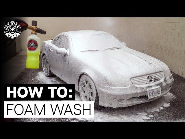 How to Properly Foam Wash for a Scratch-Free Finish! - Chemical Guys