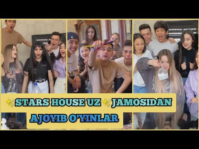 STAR HOUSE UZJAMOSIDAN AJOYIB O'YINLARPAMAUS AMICEEK XUSNIDD1N VALERIYA SITORA KOMOL AZIMCHIK