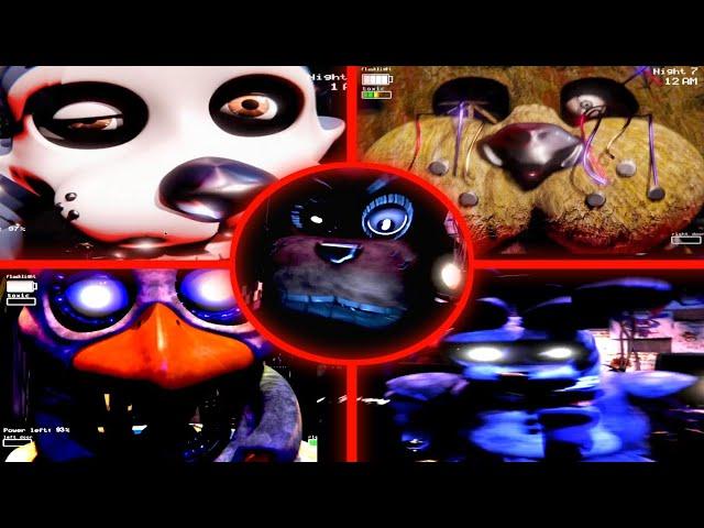 Five Night's At Freddy's 3: TRTF 10th Anniversary Edition | All Jumpscares!