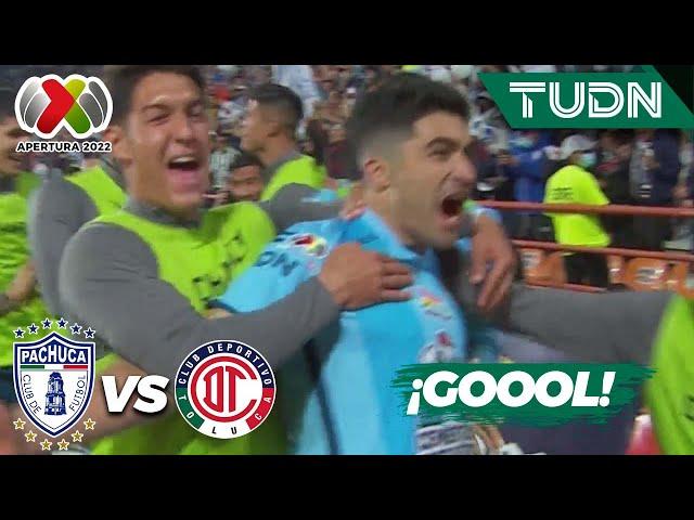 ¡LE DAN LA VUELTA! Bombazo de Nico Ibáñez | Pachuca 1-1 Toluca | Liga Mx AP2022 - Final VUELTA |TUDN